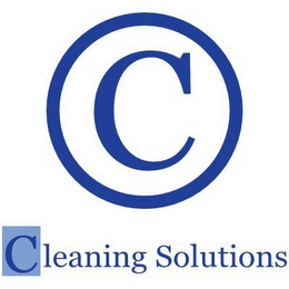 C CLEANING SOLUTIONS logo