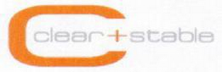 C CLEAR + STABLE logo