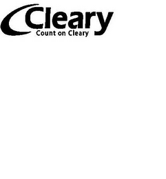 C CLEARY COUNT ON CLEARY logo