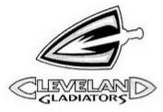 C CLEVELAND GLADIATORS logo