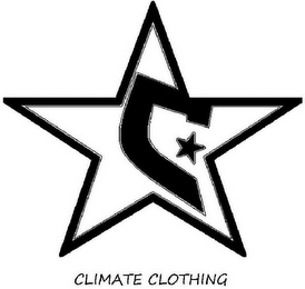 C CLIMATE CLOTHING logo