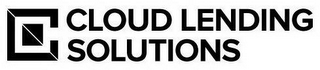 C CLOUD LENDING SOLUTIONS logo