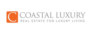 C COASTAL LUXURY REAL ESTATE FOR LUXURY LIVING logo