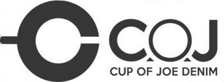 C COJ CUP OF JOE DENIM logo