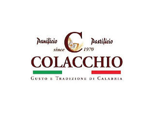 C COLACCHIO PANIFICIO PASTIFICIO SINCE 1970 GUSTO E TRADIZIONE DI CALABRIA logo