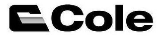 C COLE logo