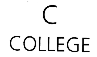 C COLLEGE logo