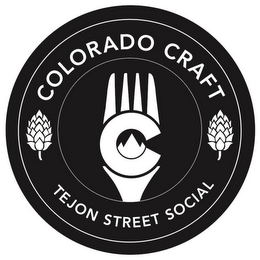 C COLORADO CRAFT TEJON STREET SOCIAL logo