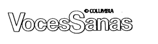 C COLUMBIA VOCESSANAS logo