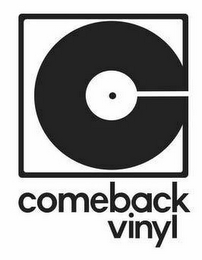 C COMEBACK VINYL logo