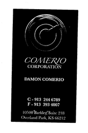 C COMERIO CORPORATION DAMON COMERIO logo