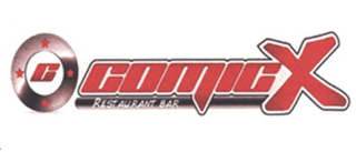 C COMICX RESTAURANT BAR logo