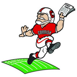 C COMMISH FANTASY FO CHEAT SHEETS logo