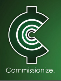 C COMMISSIONIZE. logo