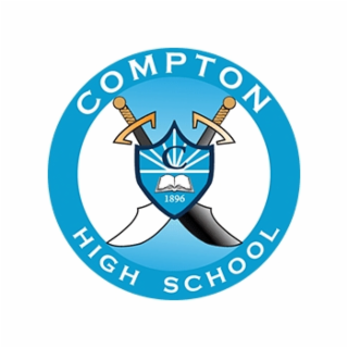 C COMPTON HIGH SCHOOL 1896 logo