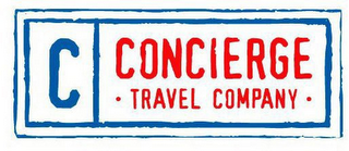 C CONCIERGE TRAVEL COMPANY logo