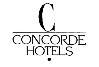 C CONCORDE HOTELS logo