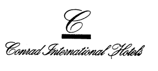 C CONRAD INTERNATIONAL HOTELS logo