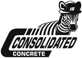 C CONSOLIDATED CONCRETE logo