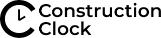 C CONSTRUCTION CLOCK logo