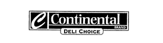 C CONTINENTAL BRAND DELI CHOICE logo