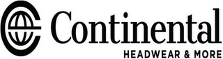C CONTINENTAL HEADWEAR & MORE logo