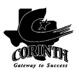 C CORINTH GATEWAY TO SUCCESS logo