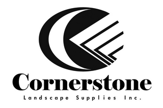 C CORNERSTONE LANDSCAPE SUPPLIES INC. logo