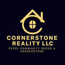C CORNERSTONE REALITY LLC EVERY COMMUNITY NEEDS A CORNERSTONE logo