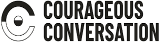 C COURAGEOUS CONVERSATION logo