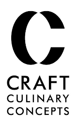 C CRAFT CULINARY CONCEPTS logo