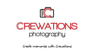 C CREWATIONS PHOTOGRAPHY CREATE MEMORIES WITH CREWATIONS logo