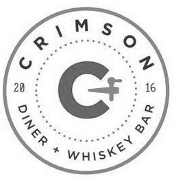 C CRIMSON DINER + WHISKEY BAR 2016 logo