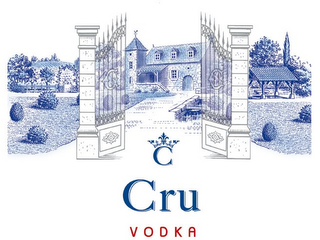 C CRU VODKA logo