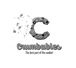 C CRUMBABLES THE BEST PART OF THE COOKIE! logo