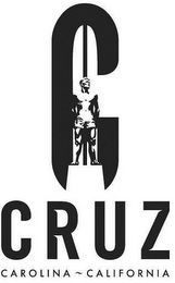 C CRUZ CAROLINA ~ CALIFORNIA logo
