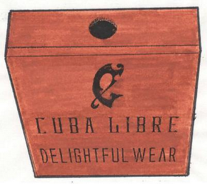 C CUBA LIBRE DELIGHTFUL WEAR logo