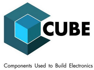 C CUBE COMPONENTS USED TO BUILD ELECTRONICS logo