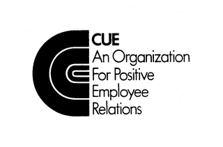 C CUE AN ORGANIZATION FOR POSITIVE EMPLOYEE RELATIONS logo