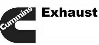 C CUMMINS EXHAUST logo