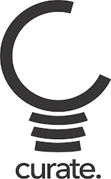 C CURATE. logo