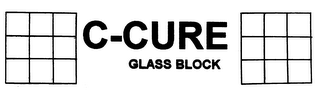 C-CURE GLASS BLOCK logo