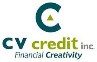 C CV CREDIT INC. FINANCIAL CREATIVITY logo
