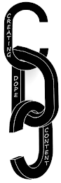C, D, C, CREATING DOPE CONTENT logo