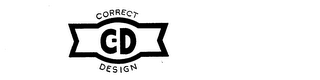 C-D CORRECT DESIGN logo