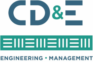C D & E ENGINEERING MANAGEMENT logo