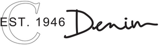 C DENIM EST. 1946 logo