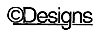 C DESIGNS logo