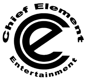 C E CHIEF ELEMENT ENTERTAINMENT logo