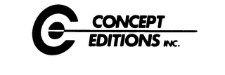 C E CONCEPT EDITIONS INC. logo